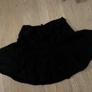 Guizio Women's Ruched Heart Scallop Skirt